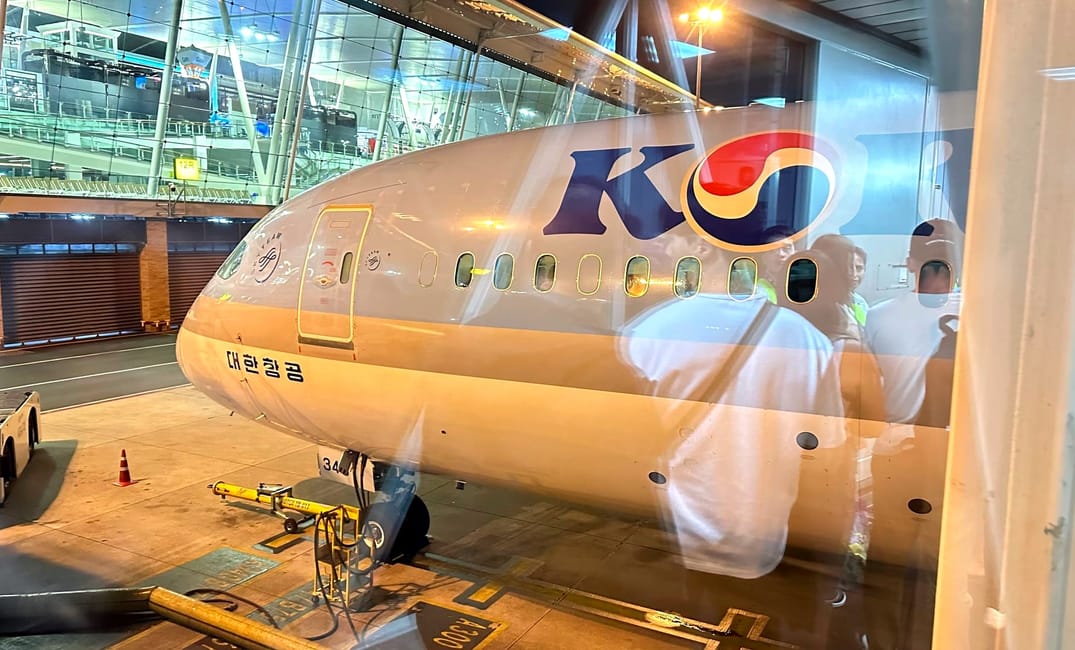 항공사 리뷰: 대한항공 이코노미 B787-9, 드림라이너, 푸켓-인천