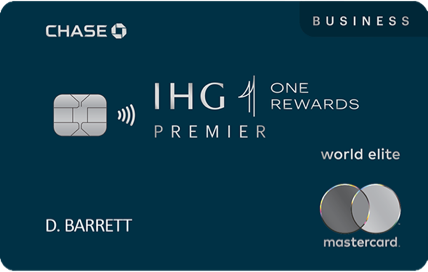 Image of: IHG One Rewards Premier Business Credit Card